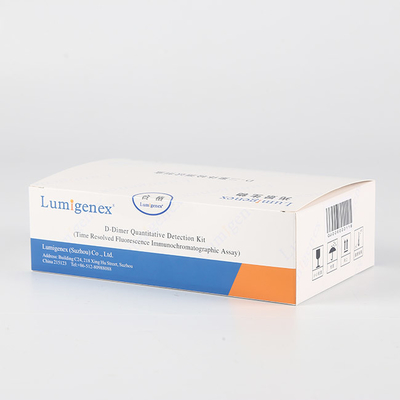 ISO13485 POC Test Kit, Whole Blood D-Dimer Biochemistry Kits
