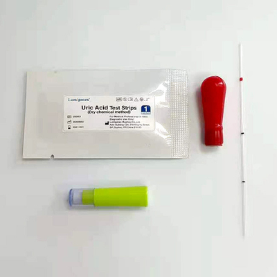 Độ chính xác tốt 15 Thử nghiệm / Hộp Que thử Axit Uric Chứng nhận CE
