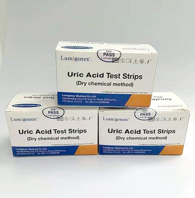 Độ chính xác tốt 15 Thử nghiệm / Hộp Que thử Axit Uric Chứng nhận CE