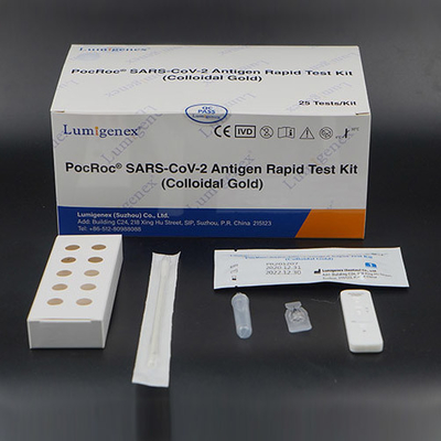 SARS-CoV-2 Bộ xét nghiệm tăm bông kháng nguyên nhanh 20 phút Bộ sưu tập tại nhà