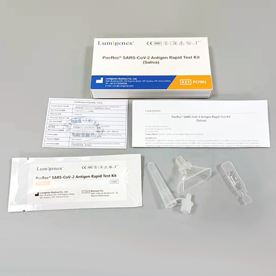 Độ nhạy và độ đặc hiệu cao của Bộ dụng cụ xét nghiệm nhanh kháng nguyên SARS-CoV-2 (Nước bọt) đối với Covid19