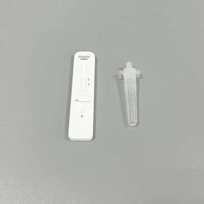 Nước bọt làm mẫu vật Bộ dụng cụ xét nghiệm nhanh kháng nguyên SARS-CoV-2 cho Covid19