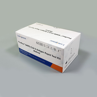 Bộ xét nghiệm nhanh kháng nguyên nước bọt chẩn đoán y tế 25 miếng cho SARS-CoV-2