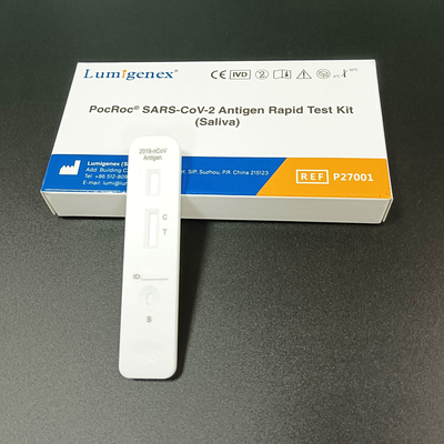 Dấu CE và Bộ dụng cụ xét nghiệm nhanh kháng nguyên SARS-CoV-2 (Nước bọt) có độ chính xác cao