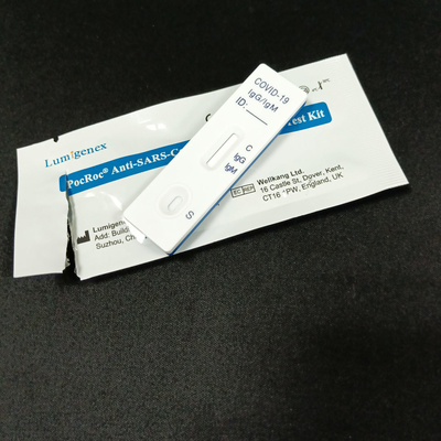 Bộ chẩn đoán kháng thể máu đầu ngón tay 10μL, Bộ xét nghiệm nhanh CE IgM IgG