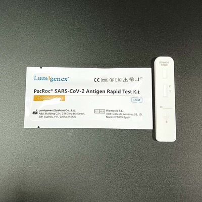 COVID-19 Colloidal Gold Rapid Test Kit Chứng nhận kháng nguyên ISO