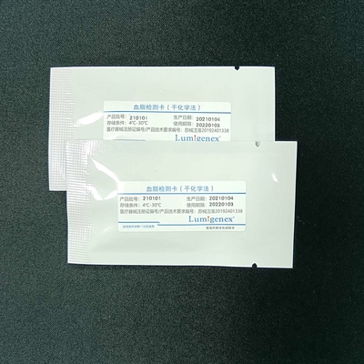 Que thử Lumigenex Lipid Panel 15 Que thử/Hộp Mẫu máu
