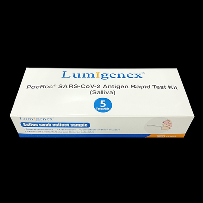 Bộ xét nghiệm nhanh kháng nguyên giam giữ 15 phút Mẫu kẹo mút nước bọt