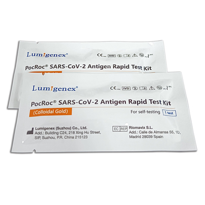 Bộ xét nghiệm nhanh kháng nguyên SARS-CoV-2 để tự xét nghiệm Chứng nhận CE